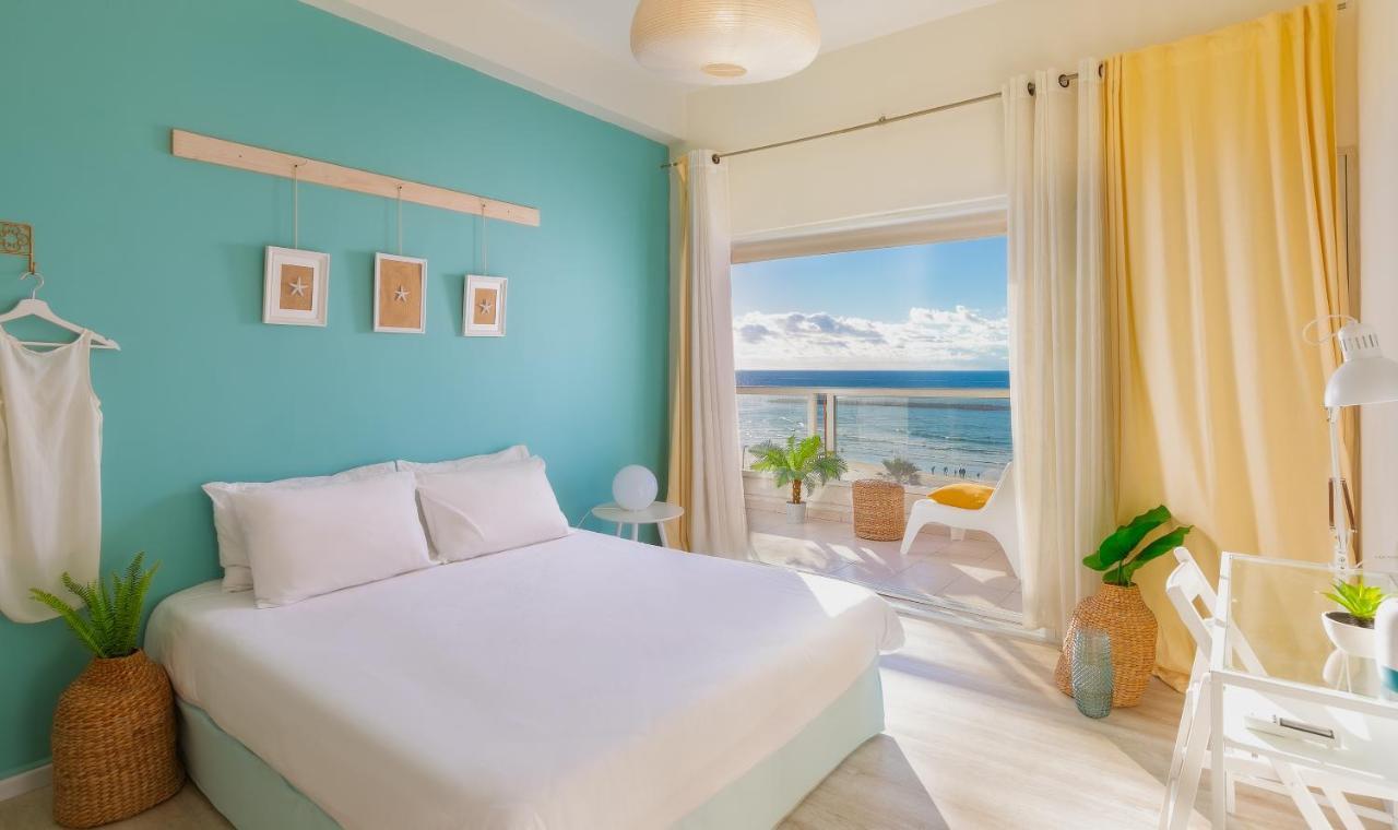 4 Bedroom Apartment On The Beach Tel Aviv Exterior foto
